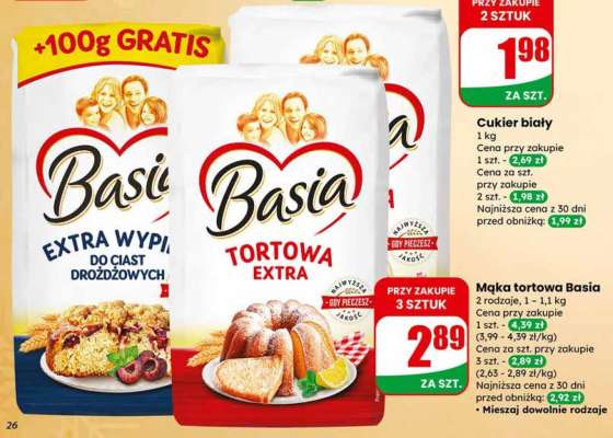 Mąka tortowa BASIA