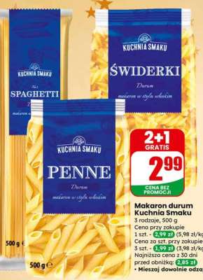 Makaron durum Kuchnia Smaku