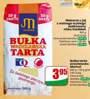 Bułka tarta Wrocławska Mamut