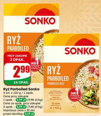 Ryż parboiled SONKO