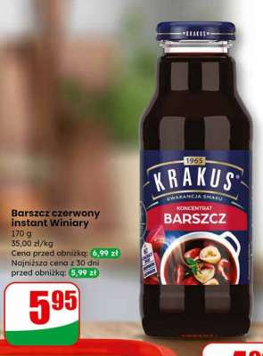 Barszcz czerwony instant WINIARY