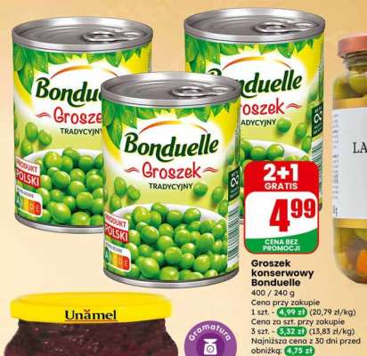Groszek konserwowy Bonduelle