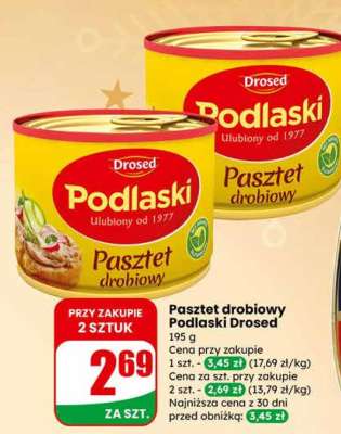 Pasztet drobiowy Podlaski Drosed