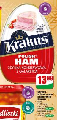 Szynka konserwowa z galaretką Krakus