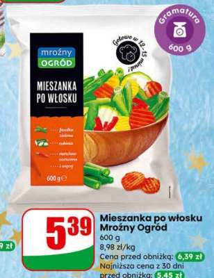 Mieszanka po włosku Mroźny Ogród