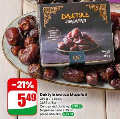 Daktyle świeże Mazafati