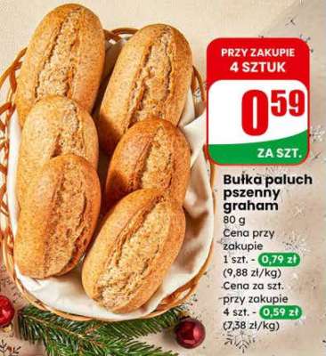 Bułka Paluch pszenny graham