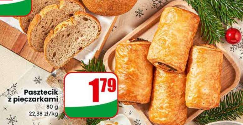 Pasztecik z pieczarkami