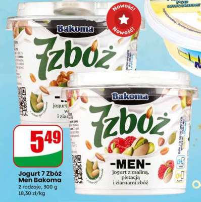 Jogurt 7 ZBÓŻ MEN BAKOMA