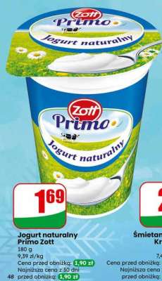 Jogurt naturalny PRIMO ZOTT