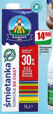Śmietanka UHT 30% Łowicka