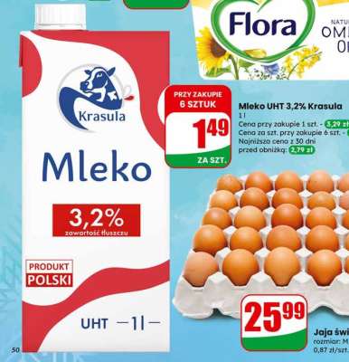 Mleko UHT 3,2% Krasula