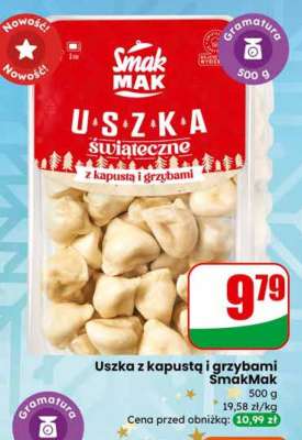Uszka z kapustą i grzybami SmakMak