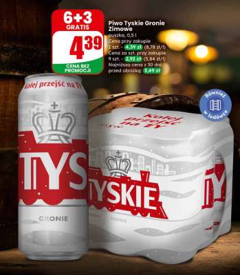 Piwo Tyskie Gronie Zimowe