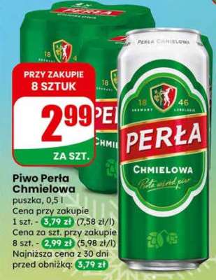 Piwo PERŁA CHMIELOWA