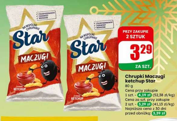 Chrupki Maczugi ketchup Star