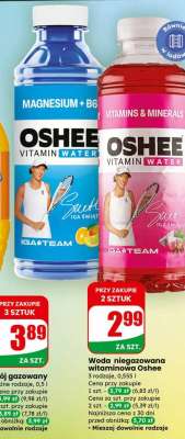 Woda niegazowana witaminowa Oshee