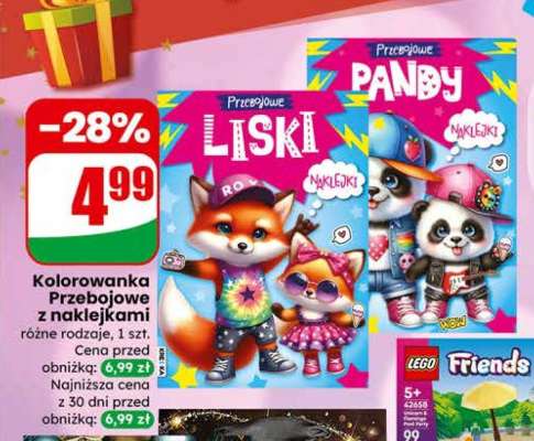 Kolorowanka Przebojowe z naklejkami