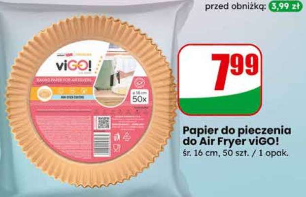Papier do pieczenia do Air Fryer viGO!