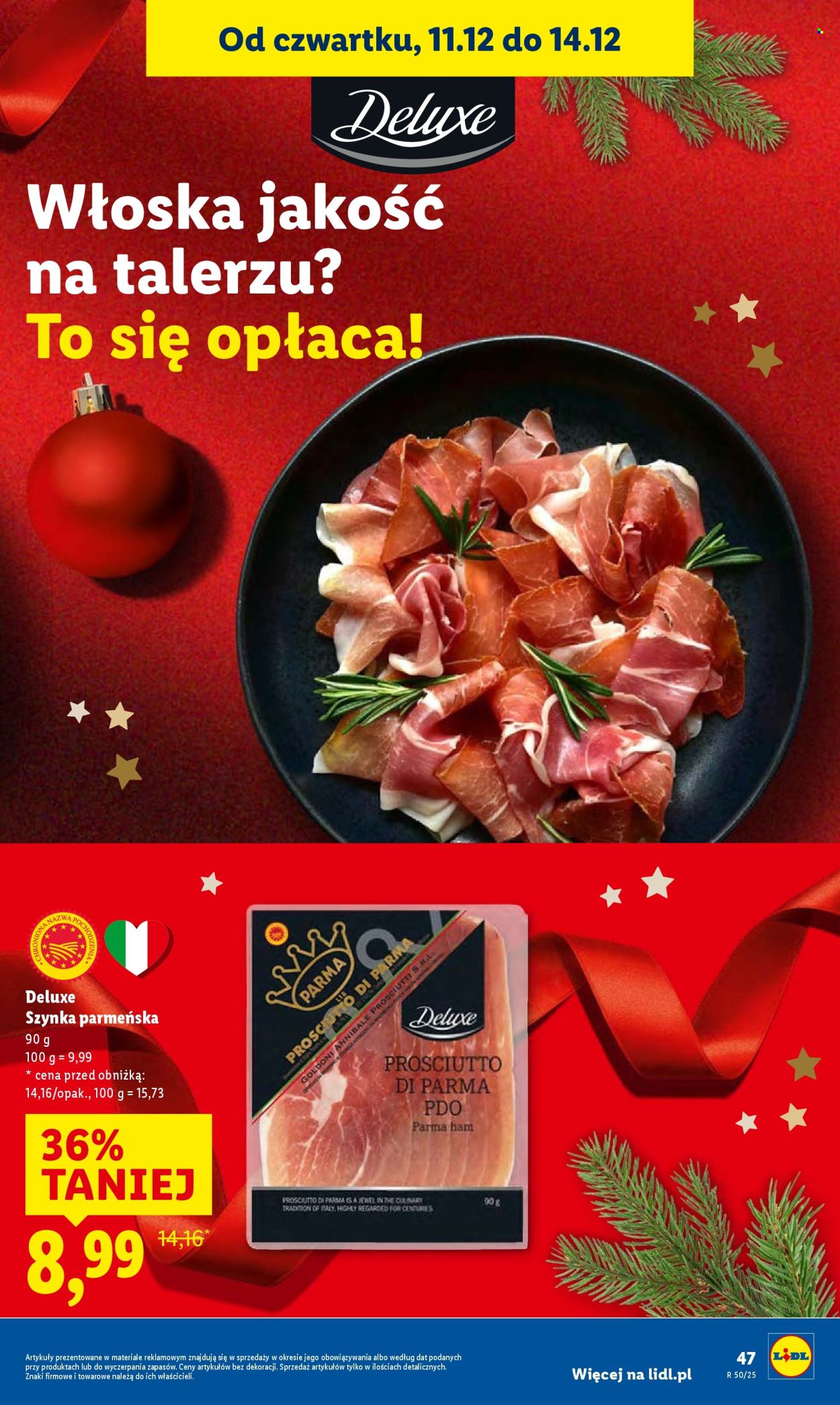Gazetka Lidl - 11.12.2025 - 14.12.2025. Strona 47