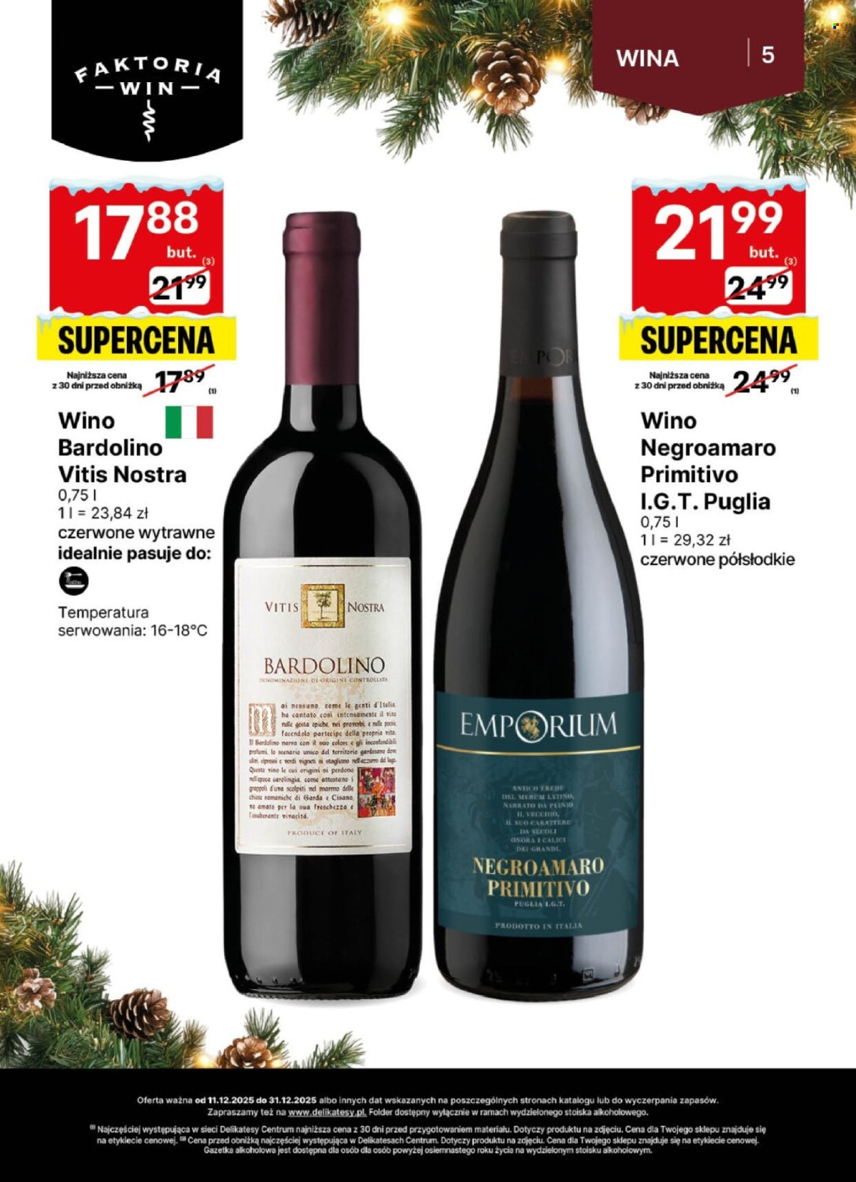 Gazetka Delikatesy Centrum - 11.12.2025 - 31.12.2025. Strona 5