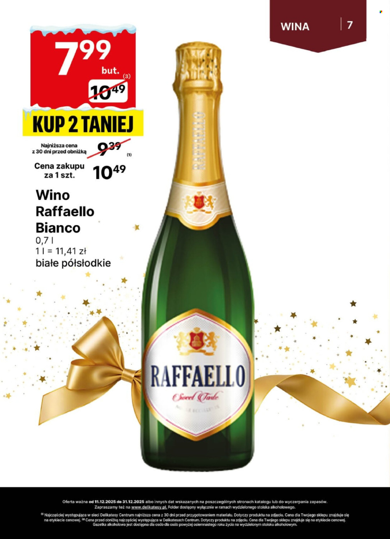 Gazetka Delikatesy Centrum - 11.12.2025 - 31.12.2025. Strona 7