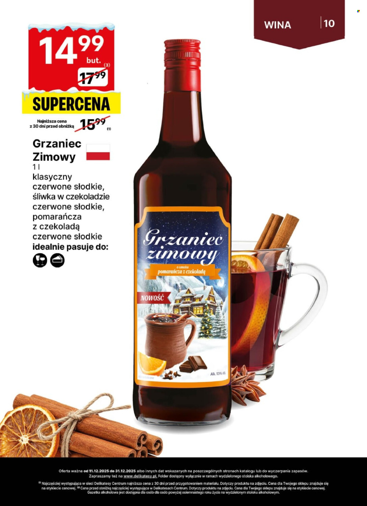 Gazetka Delikatesy Centrum - 11.12.2025 - 31.12.2025. Strona 10