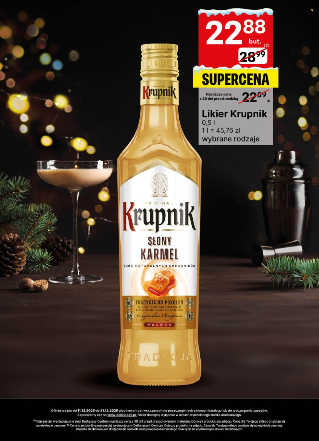 Gazetka Delikatesy Centrum - 11.12.2025 - 31.12.2025. Strona 23