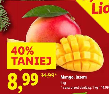 Mango, luzem
