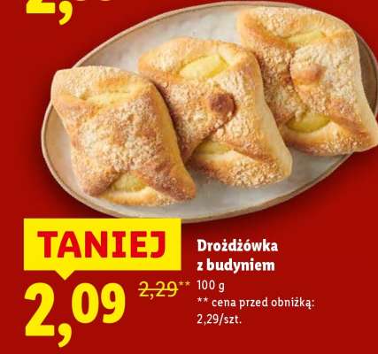 Drożdżówka z budyniem