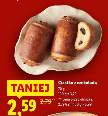 Ciastko z czekoladą