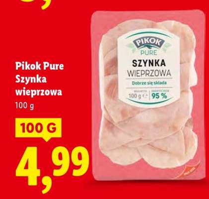 PIKOK PURE Szynka wieprzowa