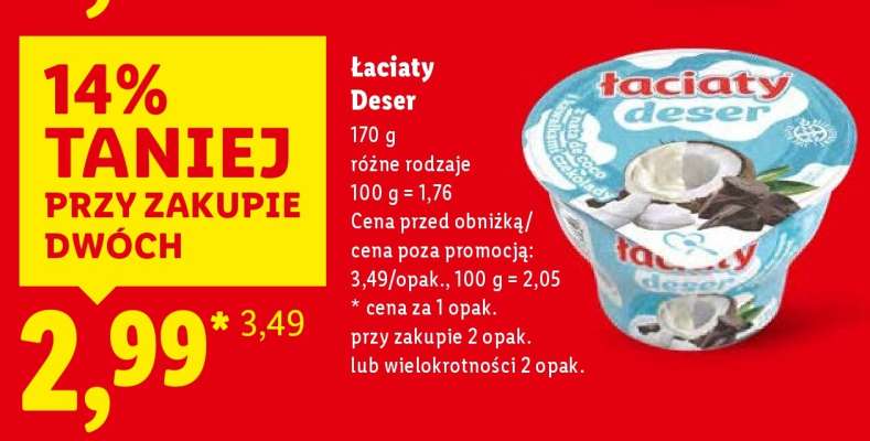 Łaciaty deser