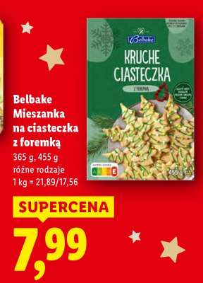 Belbake Mieszanka na ciasteczka z foremką