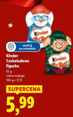 Kinder Czekoladowa figurka