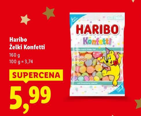 Haribo Želki Konfetti