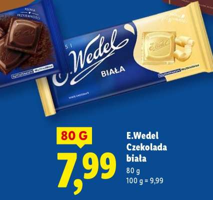 E.Wedel Czekolada biała