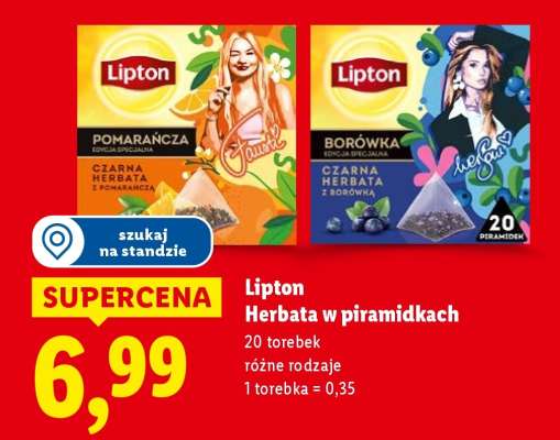LIPTON Herbata w piramidkach*