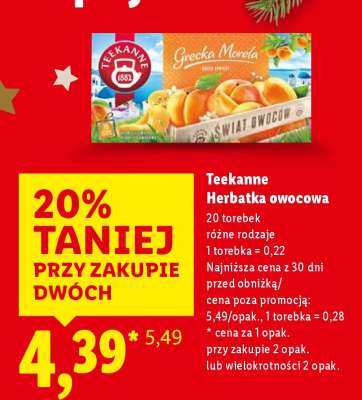 TEEKANNE Herbatka owocowa