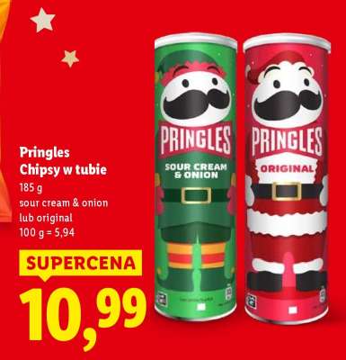 PRINGLES Chipsy w tubie*
