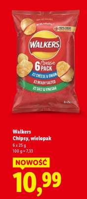 Walkers Chipsy, wielopak