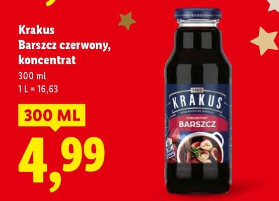 Krakus Barszcz czerwony - koncentrat