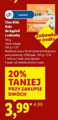 CIEN KIDS Kula do kąpieli z zabawką