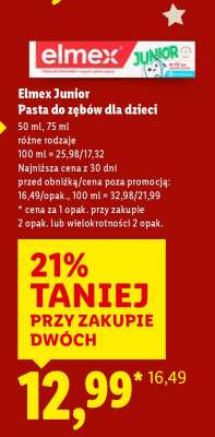 ELMEX JUNIOR Pasta do zębów dla dzieci