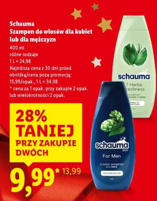 Schauma Szampon do włosów dla kobiet lub dla mężczyzn