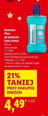 DENTALUX Płyn do płukania jamy ustnej