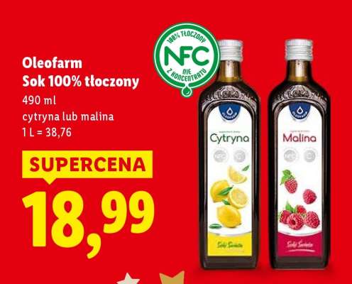 OLEOFARM Sok 100% tłoczony