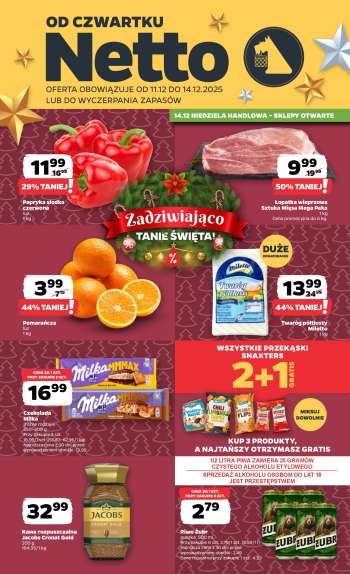 Gazetka Netto - 11.12.2025 - 14.12.2025.