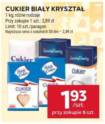 Cukier biały kryształ