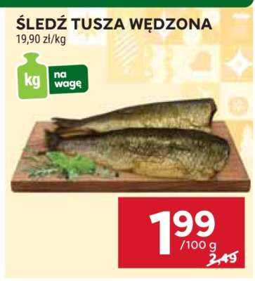 ŚLEDŹ TUSZA WĘDZONA